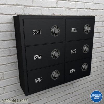 wall mounted pistol boxes